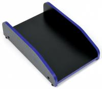 Подставка п/сист. блок StrikeRack NEO black/blue, черный/синяя кромка фото Подставка п/сист. блок StrikeRack NEO black/blue, черный/синяя кромка. Фото №1