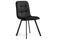 Стул Bruk dark gray / black фото Стул Bruk dark gray / black