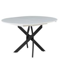 Стол 2303-1 белый/черный (white/black). Фото №1