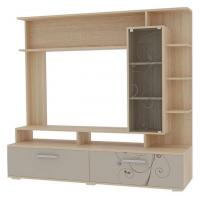 Лоя Мини-стенка дуб сонома/имбирь фото Лоя Мини-стенка дуб сонома/имбирь