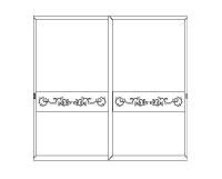 Шкаф-купе для одежды Соната ММ-283-01/02Р-1. Фото №1