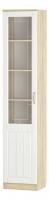 НМ 040.43 Ф Оливия Шкаф для посуды Витрина, Левый, Белое дерево, Дуб Сонома фото НМ 040.43 Ф Оливия Шкаф для посуды Витрина, Левый, Белое дерево, Дуб Сонома. Фото №1