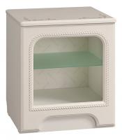 Акварель Тумба прикроватная белый/джелато патина сиреневая