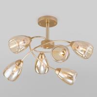 Потолочная люстра Eurosvet Noemi 30168/6 матовое золото. Фото №1