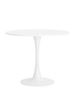 Стол Tulip 90, белый фото Стол Tulip 90, белый. Фото №1
