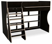 Кровать-чердак Р432-П Капризун 1, древесина коричневая светлая дуб фото Кровать-чердак Р432-П Капризун 1, древесина коричневая светлая дуб. Фото №1