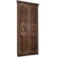 Шкаф 2-ств Патрисия крем корень глянец