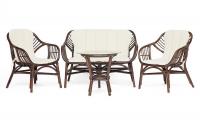 Комплект для отдыха Сонома (Sonoma) натуральный ротанг (Walnut (грецкий орех) фото Комплект для отдыха Сонома (Sonoma) натуральный ротанг (Walnut (грецкий орех)