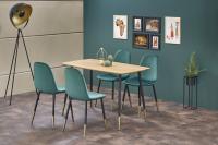 V-CH-TRIPOLIS-ST Стол прямоугольный HALMAR TRIPOLIS, дуб золотой