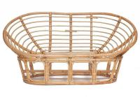 Кресло MAMASAN ECO M119/23-02 SP / с подушкой, ремешками / Natural (натуральный)