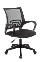 Кресло офисное TopChairs ST-Basic сетка/ткань черный фото Кресло офисное TopChairs ST-Basic сетка/ткань черный. Фото №1