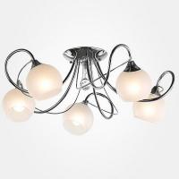 Потолочная люстра Eurosvet Costa 30102/5 хром фото Потолочная люстра Eurosvet Costa 30102/5 хром