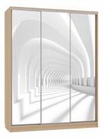 Бассо 7-600 58 (полки слева) дуб сонома фото Бассо 7-600 58 (полки слева) дуб сонома