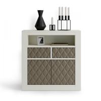 Узкая тумба NORA 3048.6 Beig/Vison mate фото Узкая тумба NORA 3048.6 Beig/Vison mate