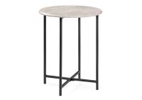 Журнальный стол, Грейс мрамор серый / черный