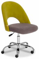 Кресло LATINA флок , олива/серый, 23/29. Фото №1