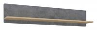 Киото СТЛ.339.10 Полка навесная Дуб небраска/Бетон тёмный фото Киото СТЛ.339.10 Полка навесная Дуб небраска/Бетон тёмный