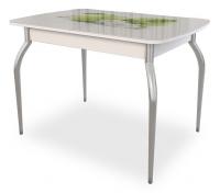 Танго Стол (обеденный) белый/Яблоко фото Танго Стол (обеденный) белый/Яблоко. Фото №1