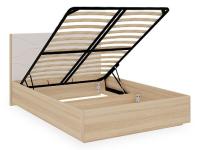 Зара Кровать 1.4 Люкс дуб сонома/белый