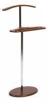 Вешалка HILTON МДФ/металл, 27,5*50*105 см, Орех