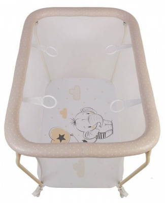 Манеж Polini Kids Classic, белый. Фото