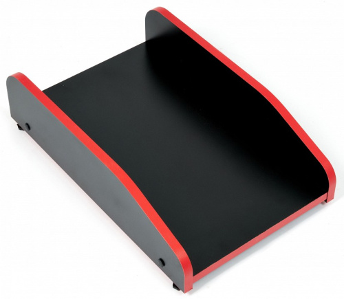 Подставка п/сист. блок StrikeRack NEO black/red, черный/красная кромка. Фото №1