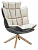 Дизайнерское кресло DC-1565С (бежевое) BEIGE