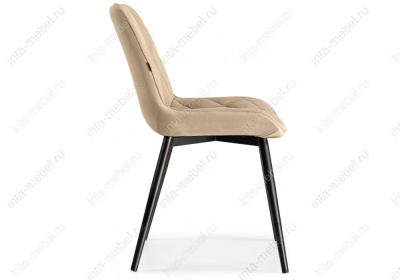 Стул деревянный Баодин velutto 05 / черный. Фото