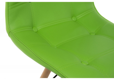 Стул деревянный Kvadro green. Фото