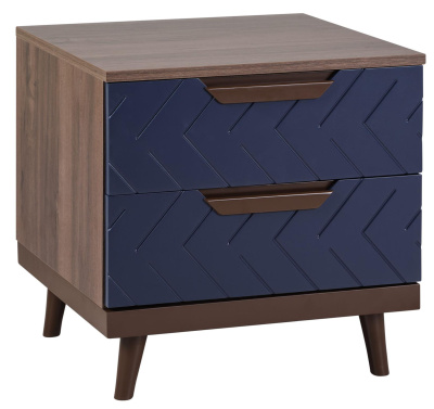 Стул Лоренс велюр синий. Фото