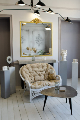 Комплект Черчилль с 2-х местным диваном, цвет: белый. Фото №4