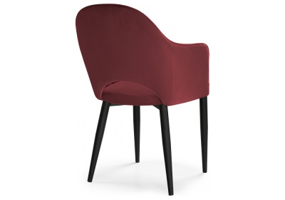Стул Vener wine red / black фото Стул Vener wine red / black. Фото №4