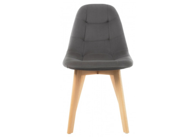 Стул деревянный Filip dark gray / wood. Фото