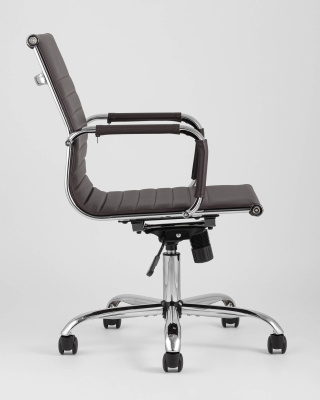 Кресло офисное TopChairs City S коричневое фото Кресло офисное TopChairs City S коричневое. Фото №4