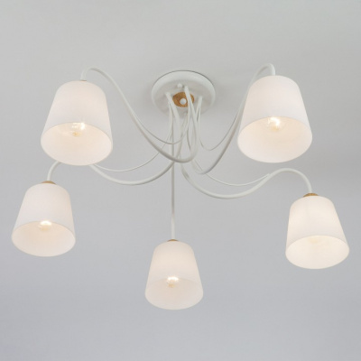 Потолочная люстра Eurosvet Betty 70062/5 белый. Фото №2