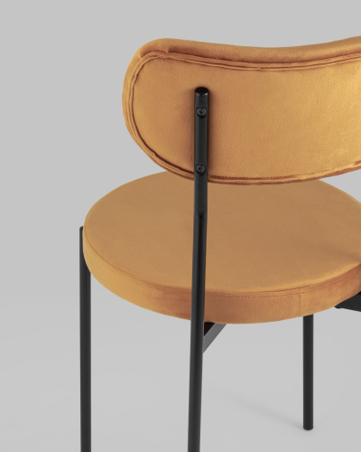 Стул Барбара велюр терракотовый. Фото №8