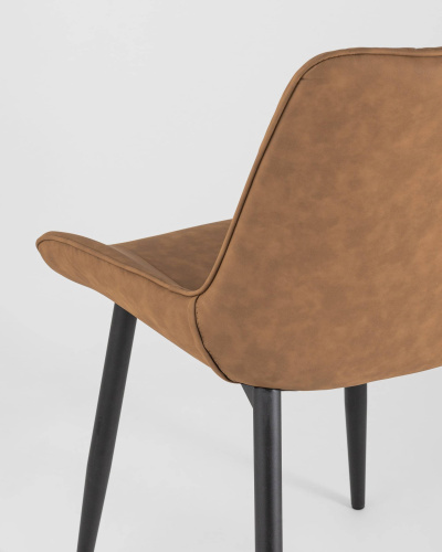 Стул Невада экокожа коричневый фото Стул Невада экокожа коричневый. Фото №8