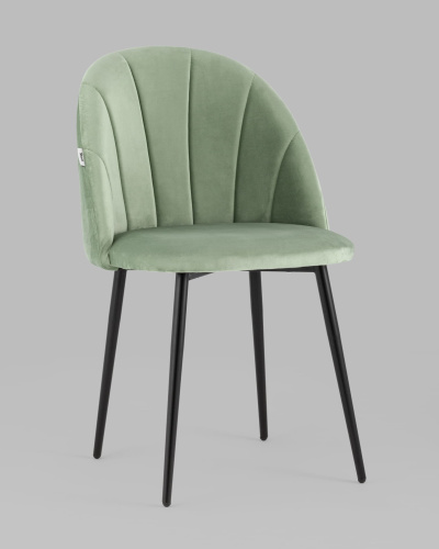 Стул Логан велюр фисташковый. Фото №3