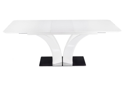 Стол стеклянный Horns 140 super white. Фото