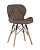 Стул Бон экокожа коричневый