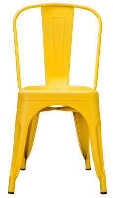 Стул Tolix Желтый фото Стул Tolix Желтый. Фото №4