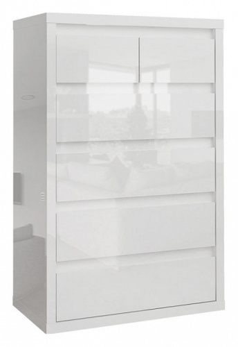 Норден СТЛ.413.05 Комод  с 6-ю ящиками Белый. Фото №1