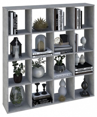 Стеллаж Polini Home Smart, серый. Фото №4