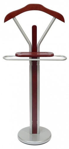 Вешалка CH-4089 дерево/хромированный металл, 48*28*108 см, cherry (вишня). Фото №1