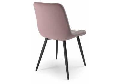 Стул Fox light purple / black. Фото №4