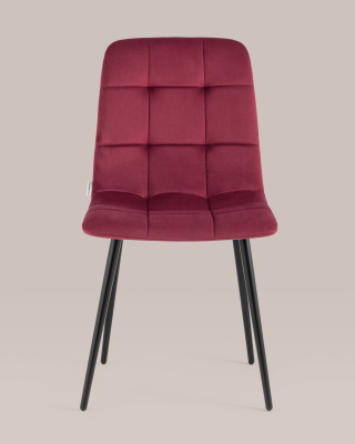 Стул Одди велюр красный. Фото №5