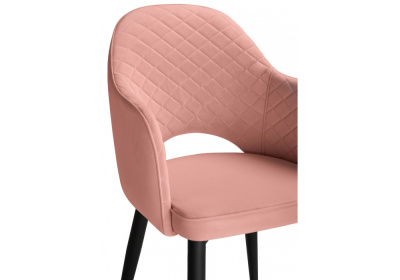 Стул Vener coral / black. Фото