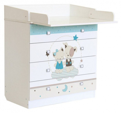 Комод пеленальный Polini Kids Simple 1580, белый фото Комод пеленальный Polini Kids Simple 1580, белый. Фото №3