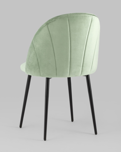 Стул Логан велюр фисташковый. Фото №7