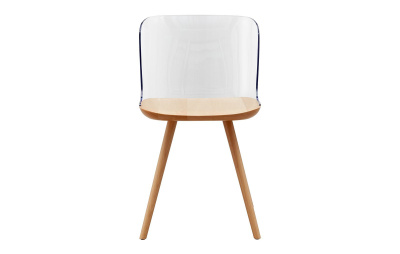 Стул PC-S097A прозрачный/бук. Фото №5